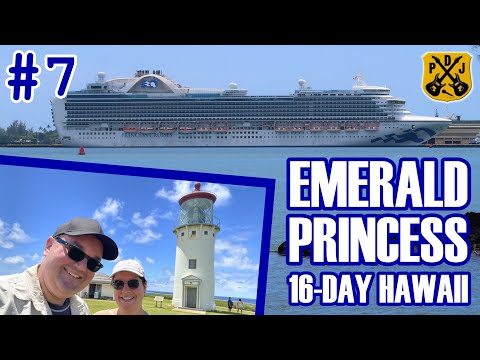 Emerald Princess Pt.7 - Nawiliwili Kauai, Hanalei Bay, Kilauea Lighthouse, National Wildlife Refuge