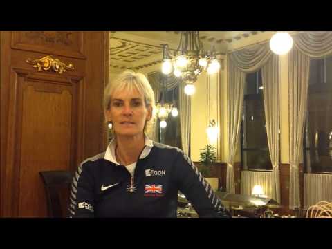 Judy Murray chats about Great Britain's Fed Cup match against Romania