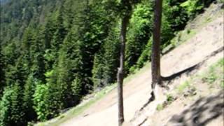 preview picture of video 'Pyramid Peak Trail - Olympic National Park - landside trail'