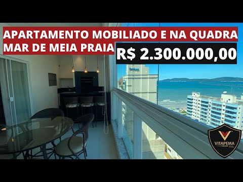 EXCELENTE OPORTUNIDADE NA QUADRA DO MAR EM MEIA PRAIA !