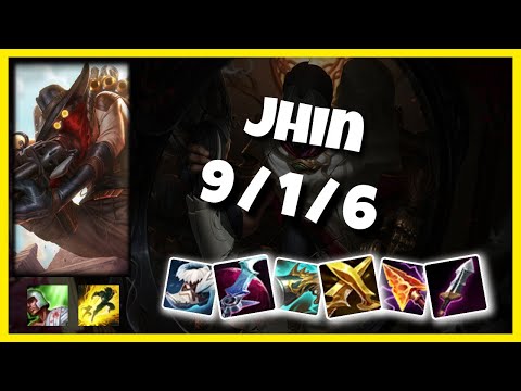 Jhin vs Samira BR Challenger BOT (9/1/6) - v10.24