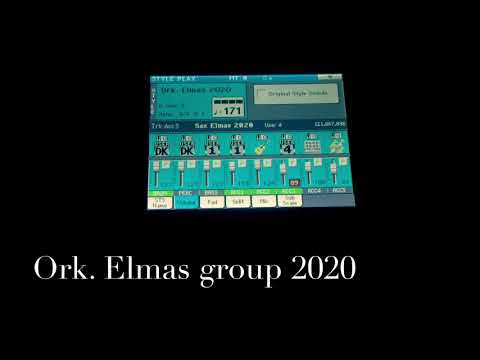 Ork. Elmas group 2020 - Korg pa3x set 2020