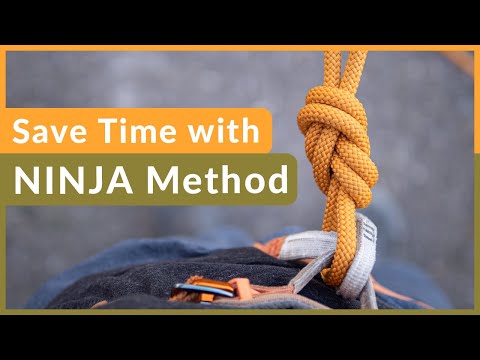 How to tie into the harness with Perfect Figure 8 knot every time