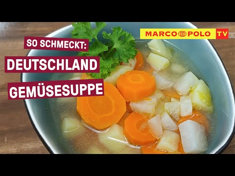 Gemüsesuppe das 4-Zutaten-Rezept  -  einfach, lecker & schnell | Marco Polo TV