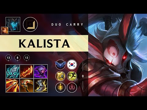 Kalista ADC vs Aphelios - KR Diamond Patch 25.24