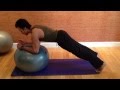 Complete Abdominal Workout Using The Body Ball