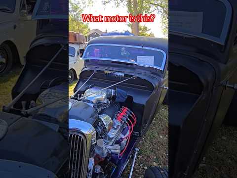 "CREEP" 1934 #hotrod Ford with crazy intake