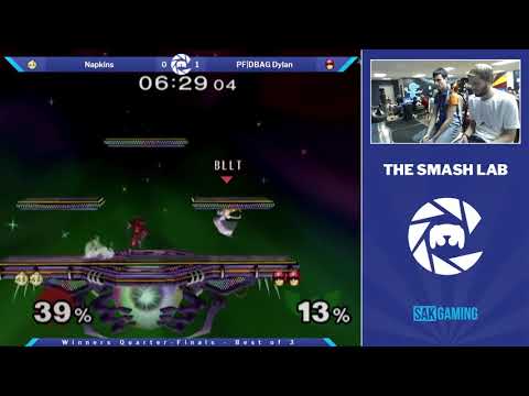 The Smash Lab 98 Winners Quarters - Napkins (Peach) vs PF|DBAG Dylan (Captain Falcon)