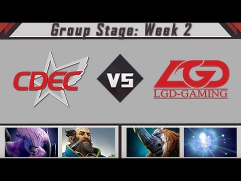 CDEC vs LGD Game 2 - DPL Season 3: Week 2 - @dragondropdota @SkimGaming