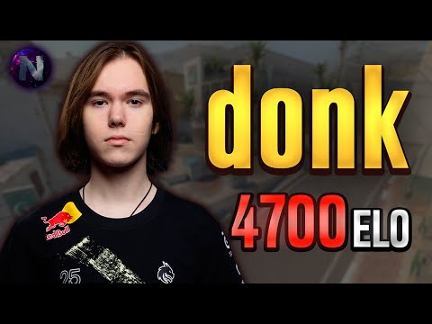 DONK Destroys while 4700 ELO In FACEIT! donk POV with COMMs (Dust 2)
