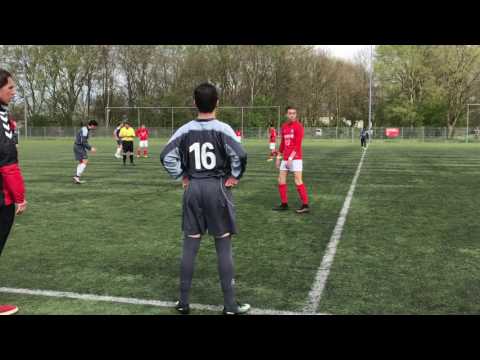 RKAVV JO17-1 GDA JO17-1 - 2e helft