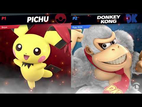 Smash-Net 92: ENZ|ORG Red (Pichu,Fox) Vs Egg time (Donkey Kong, Lucina) - Losers Final Ultimate