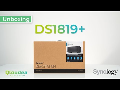 Unboxing Synology DS1819+ - Servidor NAS