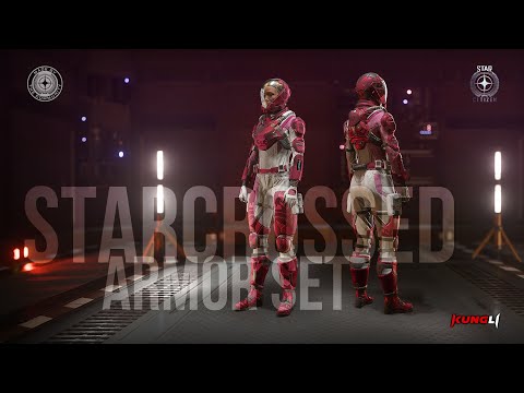 Starcrossed Undersuit and Armor Set - Subscriber Flair Showcase | Star Citizen