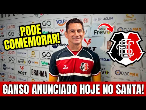 GANSO DE VOLTA AO RECIFE! SANTA CRUZ ANUNCIA CONTRATAÇÃO DE PESO | notícias do Santa Cruz