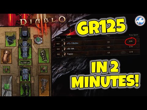 CRUSH GR125 in 2 minutes with the Impale Strafe Demon Hunter