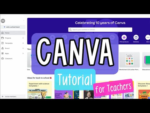 Canva for Teachers Tutorial - How to Get Started