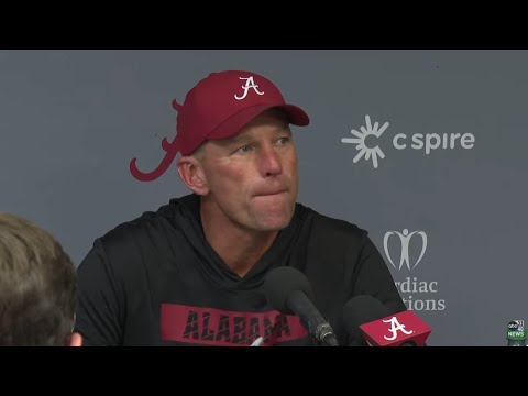 Alabama v. South Carolina postgame news conference