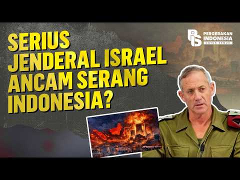 Serius Jenderal Israel Ancam Serang Indonesia?