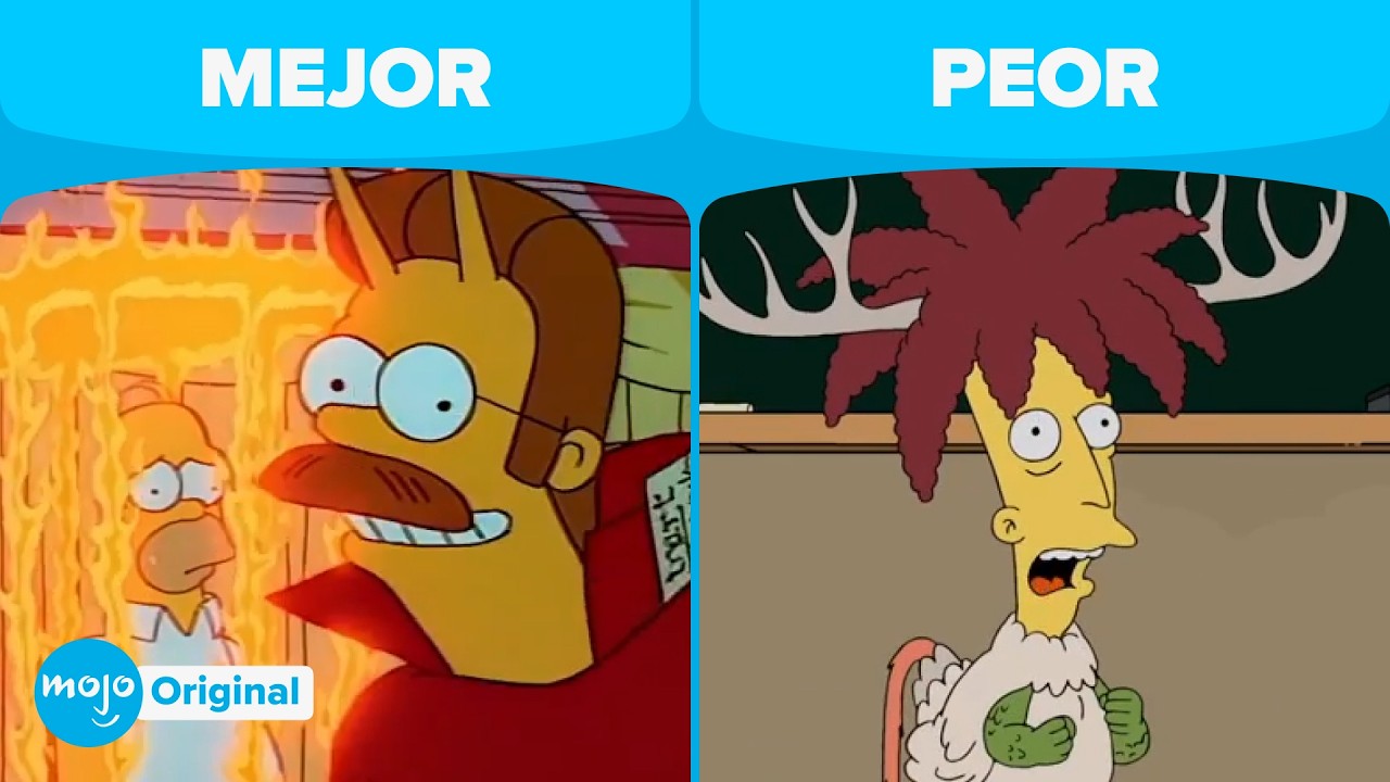 ¡Top 20 MEJORES Y PEORES Episodios de la CASITA del HORROR de Los Simpson en Español!