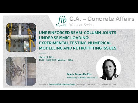C.A.-Concrete Affairs: Unreinforced beam-column joints under seismic loading