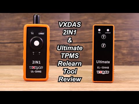 VXDAS 2IN1 & Ultimate TPMS Relearn Tool Review