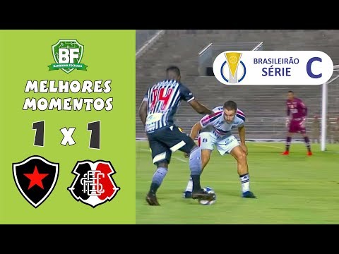 Botafogo PB 1 x 1 Santa Cruz | Brasileirão Série C 2019 | Melhores Momentos | Barrinha Fechada