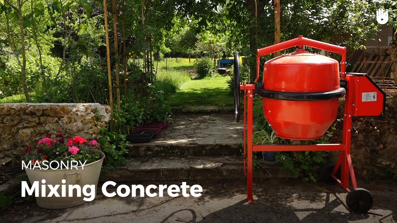 How to Mix Concrete Household DIY Projects Sikana