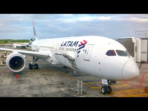 LATAM Business Class Review - Boeing 787-9 'Dreamliner' - Auckland (AKL) to Sydney (SYD) Video