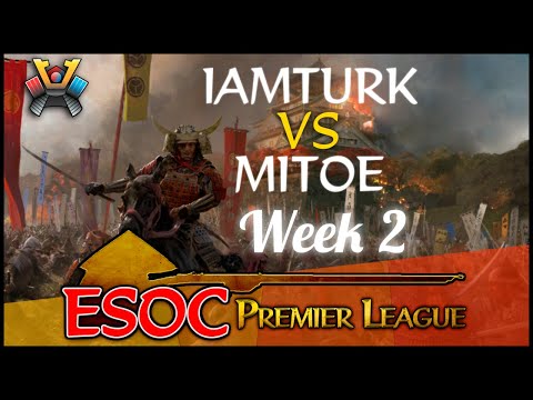 [AoE3] (NN) iamturk vs (MDS) Mitoe − Week 2 − The ESOC Premier League