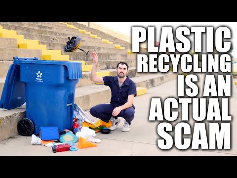 Plastic Recycling is an Actual Scam | Climate Town