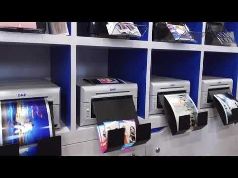 DNP Printer Wall at WPPI