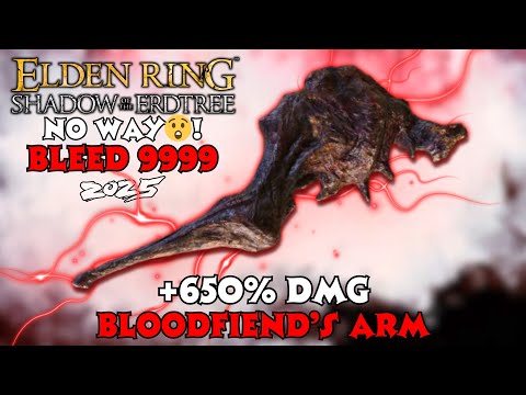 Bloodfiend's Arm Elden Ring Build - This Bleed Build is DESTROYING Elden Ring in 2025 (INSANE DMG)