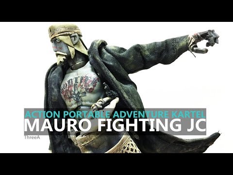 ThreeA Action Portable Adventure Kartel - Mauro Fighting JC (Unbox&Review)