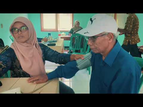 Kegiatan Posyandu Lansia di RW 04 Desa Plana