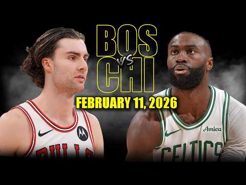 Boston Celtics vs Chicago Bulls Full Game Highlights – February 11, 2026 | NBA Season