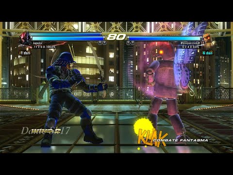 05 Kunimitsu y Yoshimitsu VS Mokujin - Tekken Tag 2 ( Dante Sk17 ) PS3