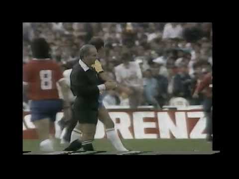 Brasil 1 x 1 Chile - Amistoso 1986