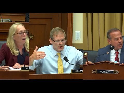7/29/2020 Jim Jordan screaming match with Cicilline at Antitrust Hearing