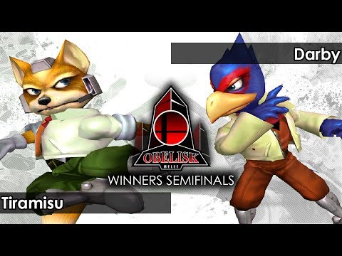 Melee: Tiramisu (Fox) V Darby (Falco) - Obelisk 58 Tournament SSBM