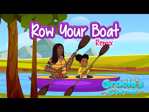 Row Row Row Your Boat Remix | Featuring Big Freedia | Gracie’s Corner Kids Songs + Nursery Rhymes