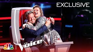 Kelly Clarkson and Blake Shelton&#39;s Sibling Rivalry - The Voice 2018 (Digital Exclusive)