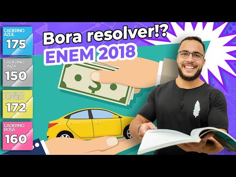 🔵 Question 175 - Blue Booklet | Systems of Equations | ENEM 2018 Mathematics