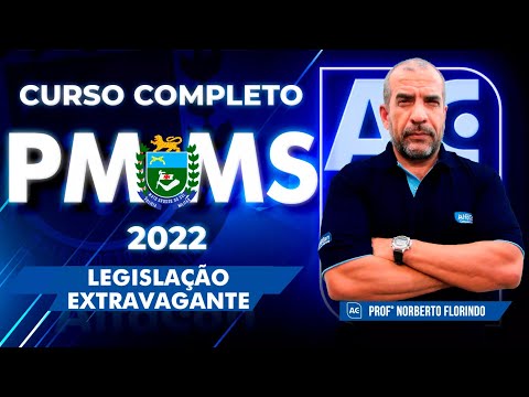 Concurso PM MS 2022- Curso Completo - Legislação Extravagante - BLACK FRIDAY AlfaCon