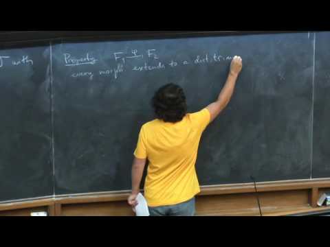 Derived categories and moduli spaces - A. Kuznetzov - Lecture 01