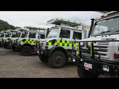 Mercedes-Benz Unimog in Australia - driver training 🚒👨‍🚒🇦🇺