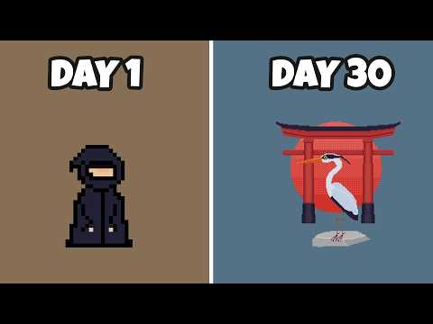 I Spent (Almost) 30 Days Learning Pixel Art - You Should Too!