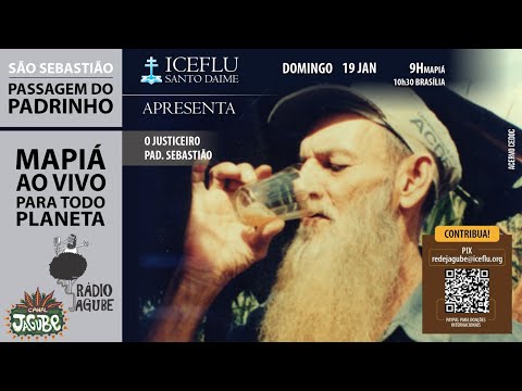 🔴 AO VIVO | São Sebastião | Passagem do Padrinho | Hinário o Justiceiro #santodaime #radiojagube