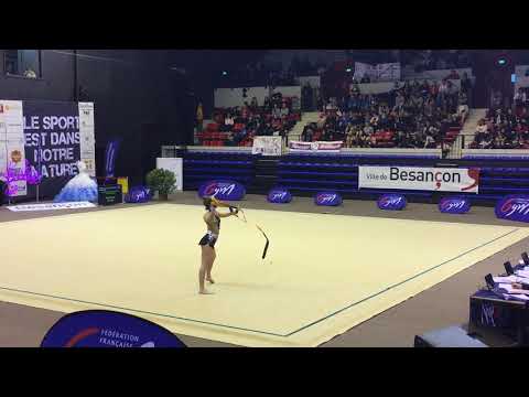 Romane Lamande - Nat C 16/17 ans - France Besançon 2018