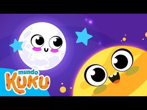 Las Estrellas, la Luna y el Sol para Niños de Preescolar - Mundo Kuku